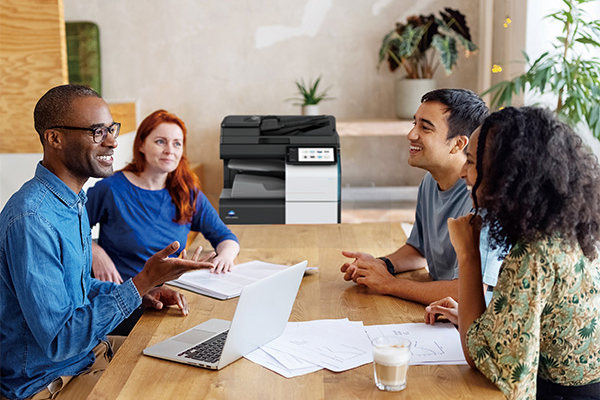 ビジネスのすべてにつながりを bizhub i シリーズ