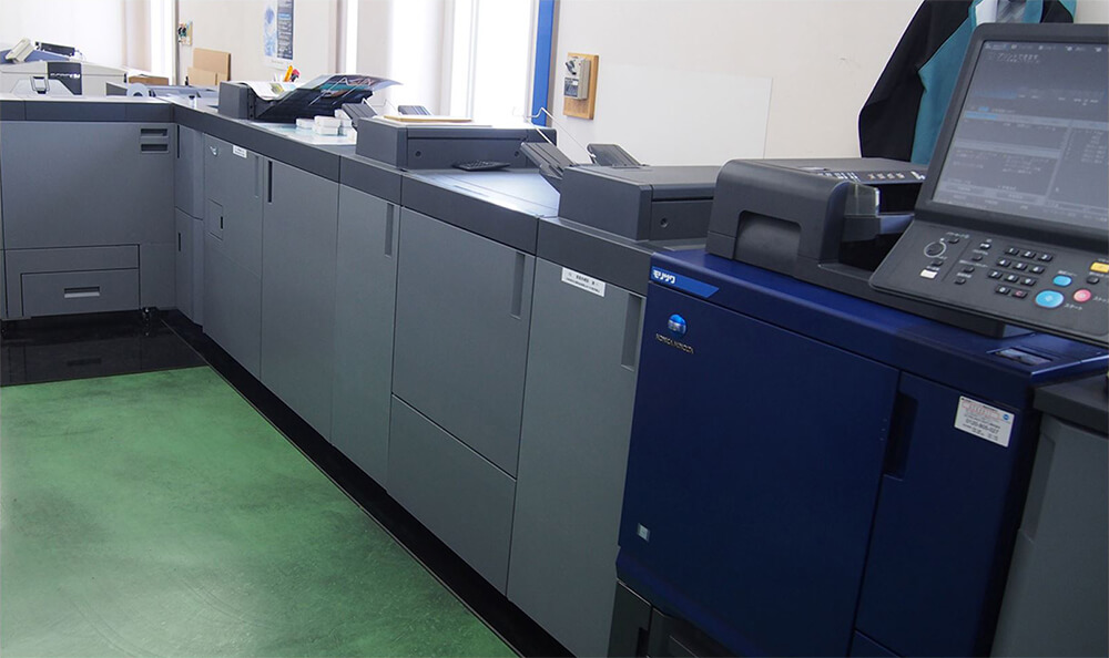 コニカミノルタのオンデマンド印刷機